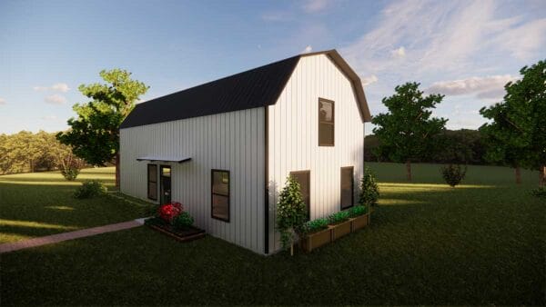 The Linde style barndominium