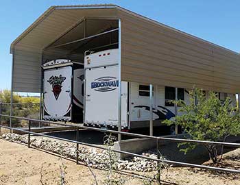Engineered RV carports